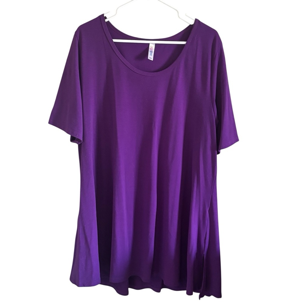 LuLaRoe Purple Perfect T 3XL EUC